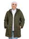 Olive Long - Double Face Jacket - Khotwh