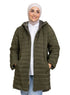 Olive Long - Double Face Jacket - Khotwh