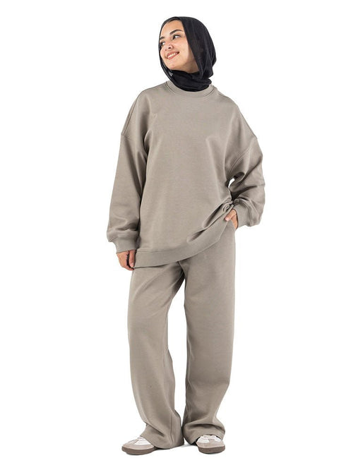 Olive Melton Suit - Khotwh