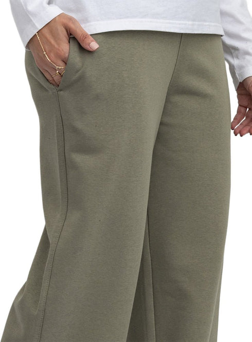 Olive Melton Wide Leg (W) - Khotwh