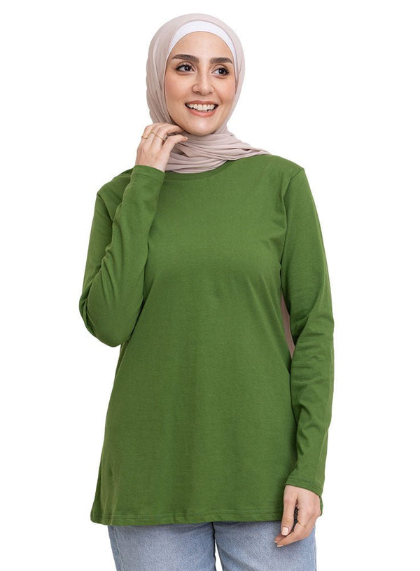 Olive Oil Long - Sleeve - Khotwh