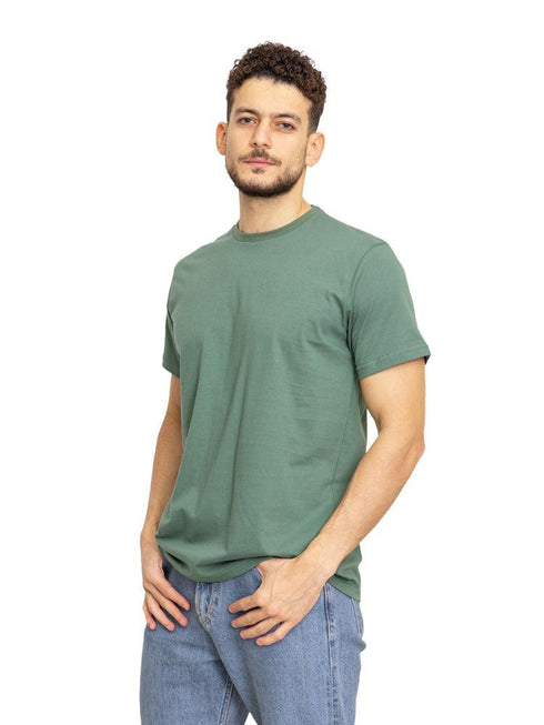 Olive Oil Round T-shirt - Khotwh