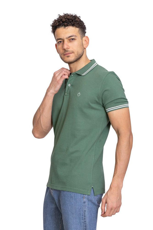 Olive Oil Tipped Polo - Khotwh