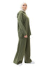 Olive Over Size Knitted Suit - Khotwh