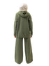 Olive Over Size Knitted Suit - Khotwh