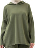 Olive Over Size Knitted Suit - Khotwh