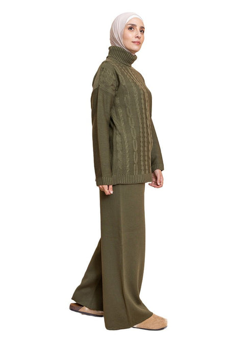 Olive Plexus Suit - Khotwh