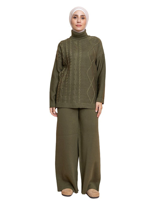 Olive Plexus Suit - Khotwh