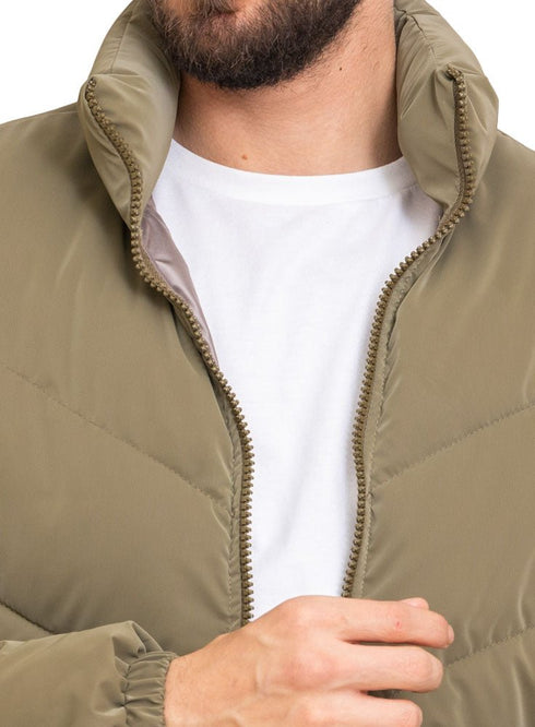Olive Puffer Jacket 11 - Khotwh