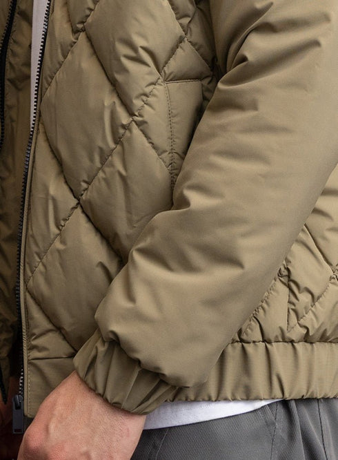 Olive Puffer Jacket 3016 - Khotwh