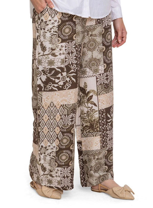 Olive RD - Printed Pant - Khotwh