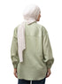 Olive RD - Striped V - Neck Shirt - Khotwh
