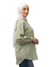 Olive RD - Striped V - Neck Shirt - Khotwh