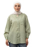 Olive RD - Striped V - Neck Shirt - Khotwh