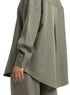 Olive Striped Suit - Khotwh