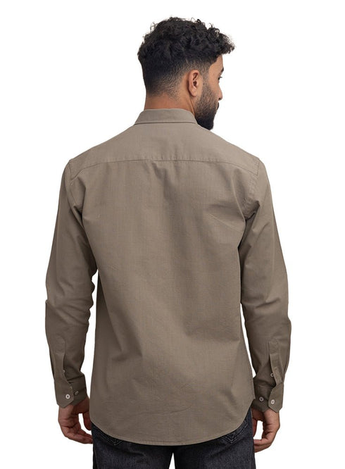 Olive Summer - Linen Shirt - Khotwh