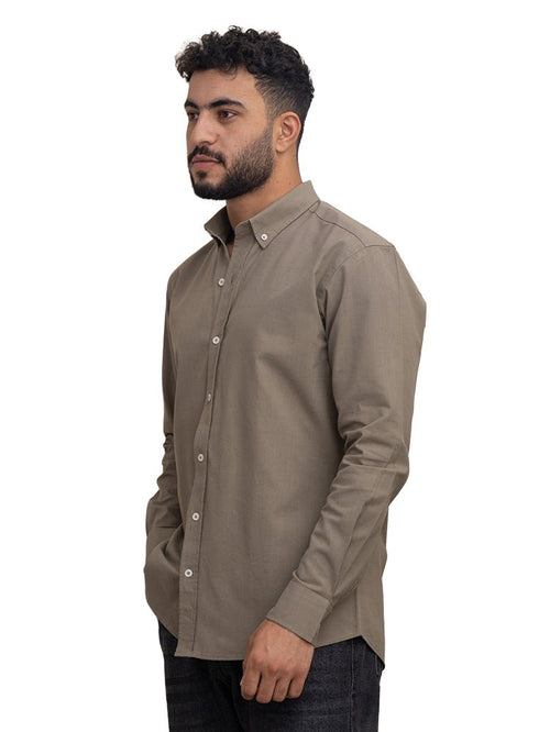 Olive Summer - Linen Shirt - Khotwh