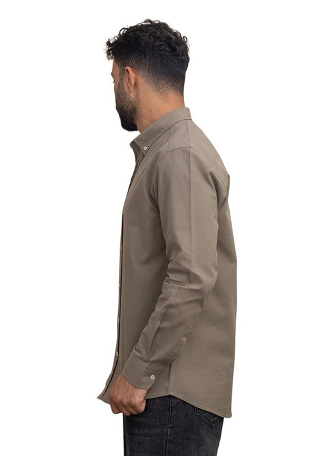 Olive Summer - Linen Shirt - Khotwh