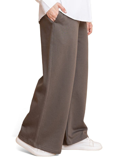 Olive Winter Wide Leg (W) - Khotwh