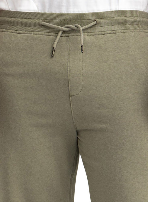 Olive Zipper-Melton Wide Leg - Khotwh