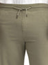 Olive Zipper-Melton Wide Leg - Khotwh
