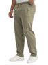Olive Zipper-Melton Wide Leg - Khotwh