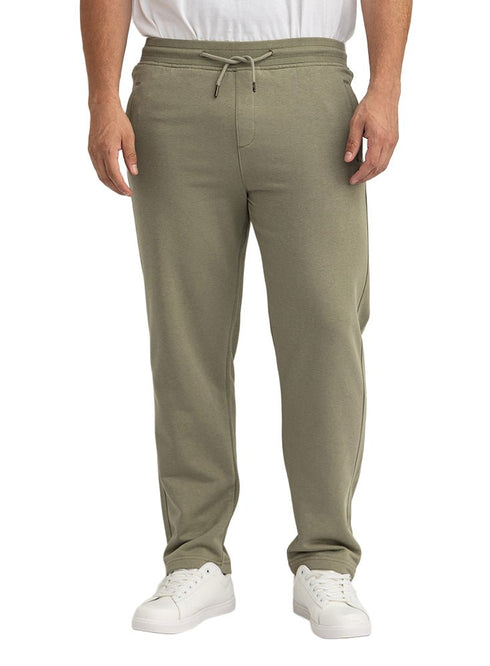 Olive Zipper-Melton Wide Leg - Khotwh