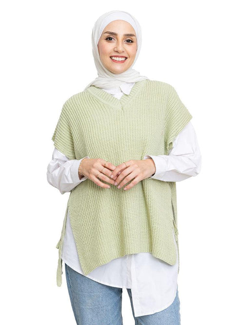 Opal Cut Belt Pullover - Khotwh