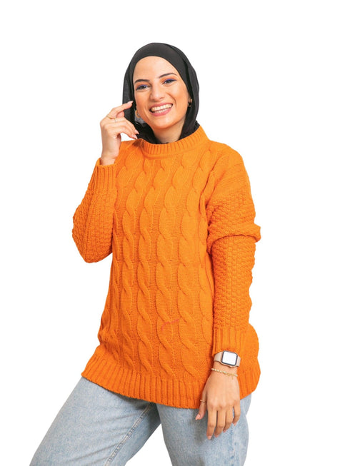 Orange B - Plexus Pullover - Khotwh
