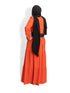 Orange Basic Dress - Khotwh
