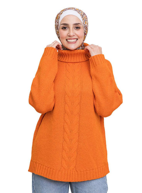 Orange C - Plexus Pullover - Khotwh