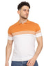 Orange Design 17 - F - Polo Neck T-Shirt - Khotwh