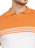 Orange Design 17 - F - Polo Neck T-Shirt - Khotwh