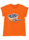 Orange-Design 9 Printed Short-Sleeve - Khotwh