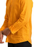 Orange Linen Shirt - Khotwh