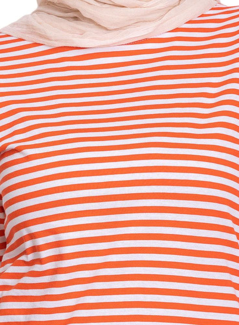 Orange Lines Long Sleeve - Khotwh
