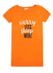 Orange Night Shirt - Design 21 - Khotwh