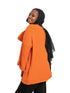 Orange Over Size Pullover - Khotwh