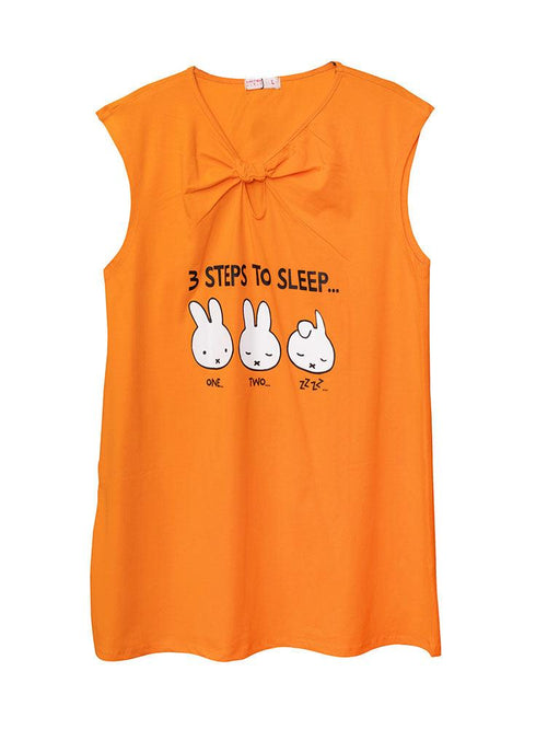 Orange Peel knot Night Shirt - Design 13 - Khotwh