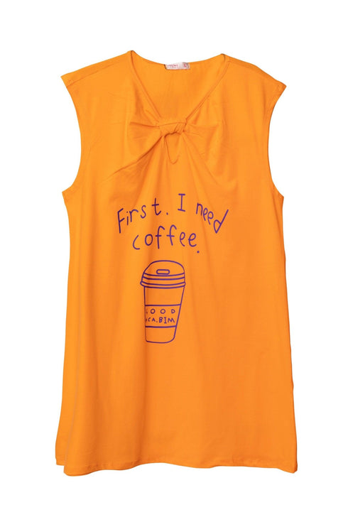 Orange Peel knot Night Shirt - Design 7 - Khotwh