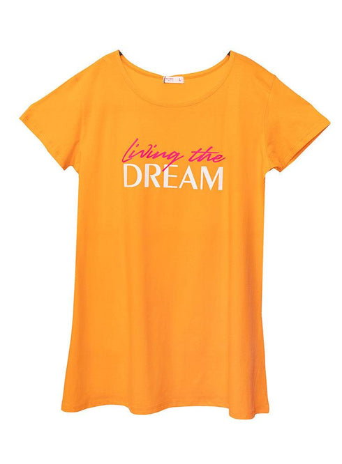 Orange Peel Night Shirt - Design 2 - Khotwh