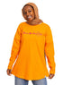 Orange Peel Printed Long - Sleeve Design 15 - Khotwh