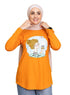 Orange Peel Printed Long - Sleeve Design 30 - Khotwh