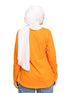 Orange Peel Printed Long - Sleeve Design 48 - Khotwh