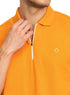 Orange Peel Zipper Polo - Khotwh