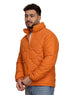 Orange Puffer Jacket 1 - Khotwh