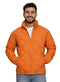 Orange Puffer Jacket 1 - Khotwh