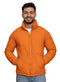 Orange Puffer Jacket - Khotwh