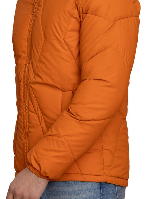 Orange Puffer Jacket - Khotwh