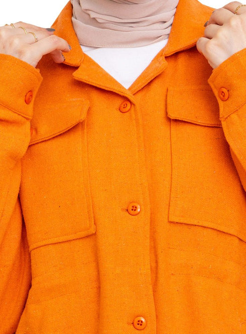 Orange RD - Feather Shirt - Khotwh